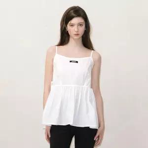 나이스클랍 VOLUME SLEEVELESS BLOUSE X265PWB403