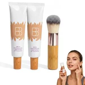 BB 블러 틴티드 모이스처라이저 브로드 스펙트럼 SPF 30 - 자외선 차단제 크림 컨실러 내추럴 경량 매트