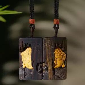 천연침향목걸이불상평안목걸이차장식명상용품