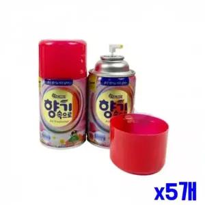 [하프클럽/알티피아]실내 리필 자동 분사기 리필캔 프리지아향 향기속으로 노블리제 실내공간 청향제