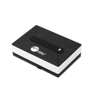 SIIG USB 외장 하드 드라이브 스토리지 인클로저 USB to SATA 도킹 스테이션 2TB 지원 5인치 HDD SSD 포함 타입 마이크로 케이블 JU SA0V11 S1