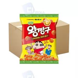 삼양 왕짱구 275g 10봉 1박스 봉지과자 대용량 추억의과자 옛날과자 간식 안주 바삭한