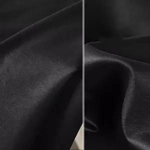 인조가죽시트지 가죽 수선패치 인조 원단 레트로 복고풍 엔틱 PU 매트 다크 블랙 디자이너 천 DIY 바느질