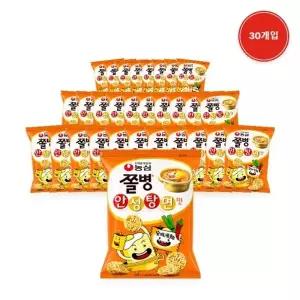 농심 쫄병스낵 안성탕면맛 77g X 30개입