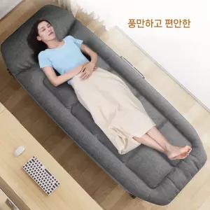 접이식 침대 활용 고시원침대 사무실 라쿠라쿠침대 그레이