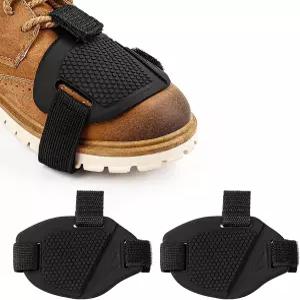 MTRPS 2PCS 오토바이 변속 패드 미끄럼 방지 신발 부츠 커버 대부분의 소프트 토 프로텍터