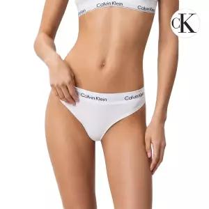 캘빈클라인 CK 언더웨어 아이콘 코튼 모달 텅 여성 티팬티 QF8518-100
