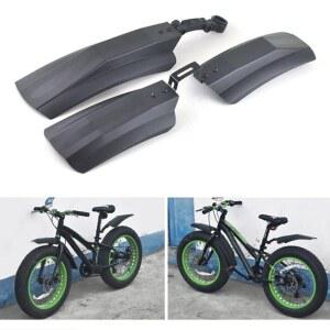 자전거흙받이 전기 접이식 자전거 스노우 머드 가드 바이크 Fatbike MTB 사이클링 펜더 2PCS