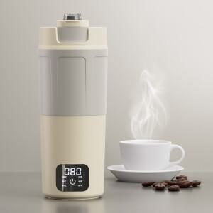 100-240V 휴대용 전기 주전자 여행용 물 끓이기 컵 보온병 스마트 티포트 온도 조절 LED 디스플레이 포함