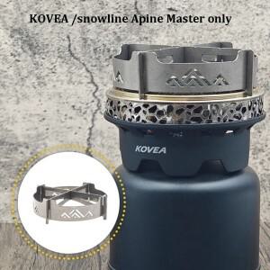 For KOVEA Snowline ALPINE MASTER Stove Ultra-lightweight Pure Titanium Windshield Bracket Outdoor Ca