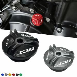 YAMAHA XJ6 6 DIVERSION 엔진 오일 캡 볼트 연료 필러 보호 액세서리 용 바이크 오토바이