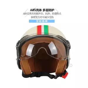 3/4 사계절 오토바이 헬멧 빈티지 라이딩 Casco Capacete Ciassic 세련된 디자인 Oeiginal Men Women DOT
