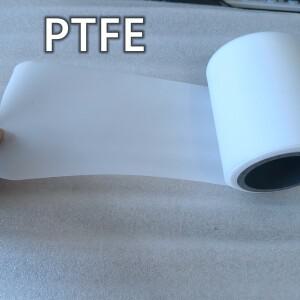 1미터 0.1mm 흰색 PTFE 필름 고강도 온도 시트 스트립 호일 얇은