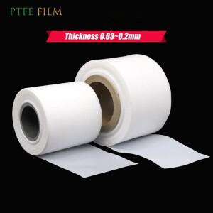 흰색 PTFE 필름 0.03-0.2mm 두께 / 고온 내열성 260 ℃ 초박형 폴리테트라플루오로에틸렌 시트