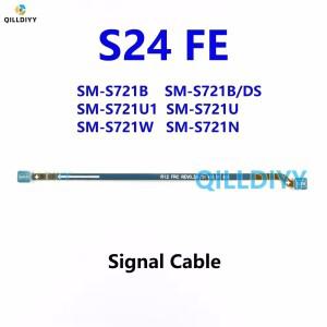 호환 갤럭시 호환 S24 FE S721B S721U용 WiFi 신호 안테나 메인보드 마더보드 커넥터 플렉스 케이블