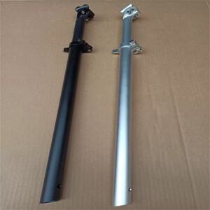 조절 가능 길이 접이식 자전거 시트 포스트 33.9x500-750mm 알루미늄 합금 (다혼 P8 P10 412 K3Plus 용)