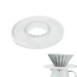 Pour over 커피 필터 휴대용 송진 드립 차 거치대 깔때기 바구니 재사용 가능한 티 포트 케이크 컵 드