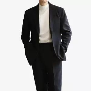 [미라클세븐][M7] 남자 들러리룩 싱글 베이직 울자켓 셋업 자켓