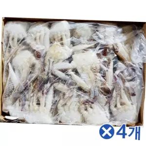 냉동 절단 꽃게 s사이즈 450g 해물탕 국물 육수용 손질 게 4개 해물탕재료 꽃게탕