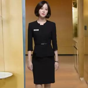 상담 실장 유니폼 뷰티샵 치과 사무직 에스테틱 스커트 상의 피부관리사 드레스