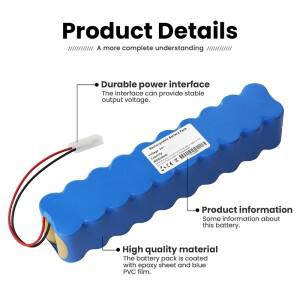Rowenta 24V NiMH 배터리 팩 CD 진공 청소기 Besen Air Force Extreme RH8770 새 제품 9800mAh