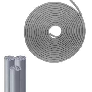 백커 로드 1/4인치 EPDM 고무 폼 콜크 세이버 100피트 날씨 스트립 씰 그레이 콘크리트 조인트 벽 균열