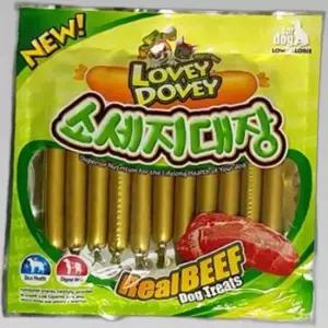애견간식 러비더비 소세지대장 소고기 1팩 11p