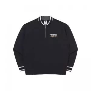 코닥 KODAK 골드모먼트 반집업 맨투맨 BLACK K6123LFSC1BLK 1040320