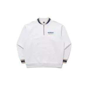 코닥 KODAK 골드모먼트 반집업 맨투맨 WHITE MELANGE K6123LFSC1WMG 1040278