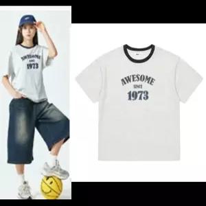소이 주니어 여름옷 남자 여자 5부데님 아플리케티 남여아 데일리 심플 반팔티 6M1462
