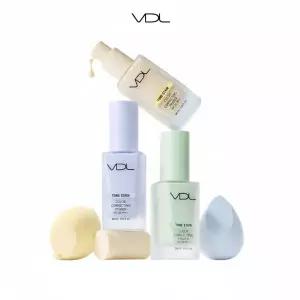 [노란기순삭/퍼프2개증정] VDL 톤 스테인 컬러 코렉팅 프라이머 30ml
