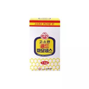 오뚜기 고소한 골드 마요네즈 1Kg 식자재 네스 대용량 업소용 대량