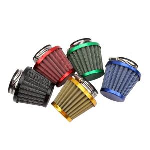 범용 38mm 바이크 오토바이 에어 필터 흡기 유도 키트 GY6 50cc 110cc 125cc 스쿠터 ATV 먼지 자전거 액세