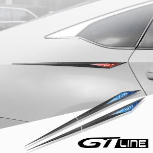 푸조 gt gtline 508 208 TPU 자동차 액세서리 2개