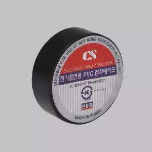 전기 테이프 10M 흑색 난연 KS 10개입 전선연결 박스 포장용 절연