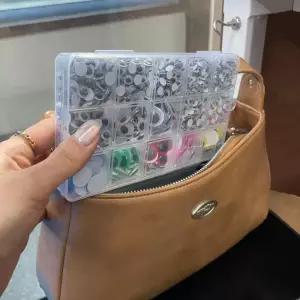 대용량 입체 인형눈 란우 스티커 세트 눈모양
