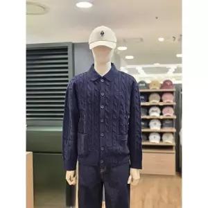 후아유 스티브 카라 케이블 버튼 가디건 WHCKF1292U