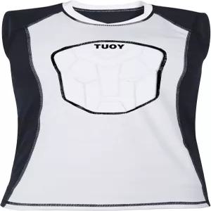 TUOY 청소년 패딩 민소매 셔츠 가슴 흉골 보호대 심장 압박