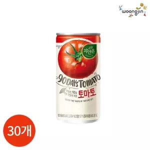 CL 웅진 자연은 토마토 180ml x 30캔 음료 간편주스 아침