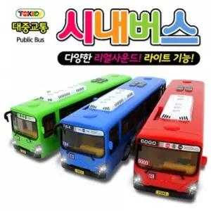 정경유통 토키즈 대중교통 시내버스 빨강 tk-054 지선 간선 광역 자동차 우리말 음성장난감 장난감 놀이 어