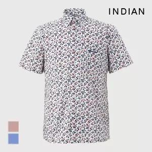 인디안 INDIAN 플로럴 프린트 반팔셔츠_MITNSYM3501 1121223