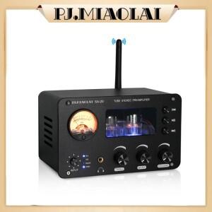 PJ.MIAOLAI SA-20 튜브 프리 앰프 발열 HiFi 전원 Bluetooth 6H3N 스테레오 USB 플래시 드라이브 무손실 디
