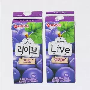 서울우유 리이브 포도190ml 24입 x
