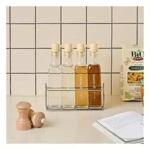 모던하우스 깔끔 원터치 오일병 250ml 4p 랙 세트1358179