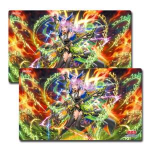 유희왕 엘븐노트 레지나 플레이 매트 TCG OCG 트레이딩 카드 게임 듀얼 고무 마우스 패드