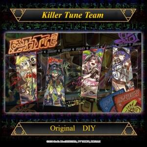 유희왕 킬러튠 플레이 매트  DIY TCG OCG 트레이딩 카드 게임 듀얼 고무 마우스 패드