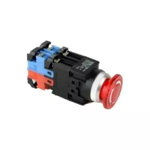 스위치 버섯형 정지 1A1B 110VDC 25mm KBL25ER-LG11