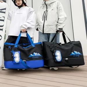 스노보드 가방 방수 스키백 장비 보호 대용량 부츠 헬멧 수납 여행 이동용 겨울 스포츠 가방 내구성