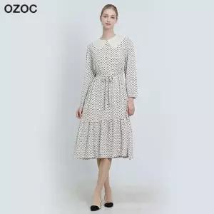 [오조크(OZOC)] 레이스 카라도트원피스 (택가격 124000원)
