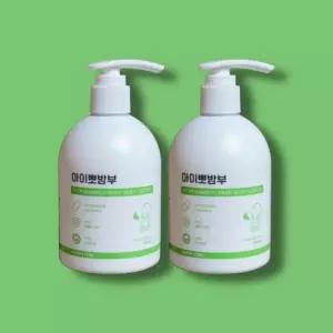 해피토리 아이뽀밤부 어린이 바디로션 300ml 2개